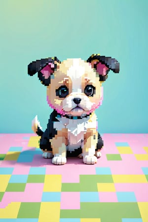 A cute pattern | for pattern design,
Pixel Style
A cute puppy pattern,
White, black, pink, blue, yellow, green, all kinds of bright colors,
Clean background, V ray,pixel style