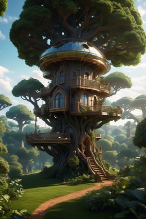 Treehouse,Renaissance Sci-Fi Fantasy