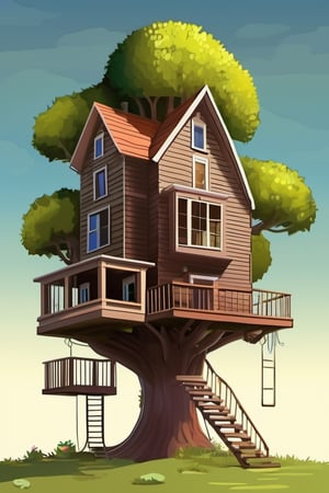 House in a tree, 3l3ctronics,3l3ctronics