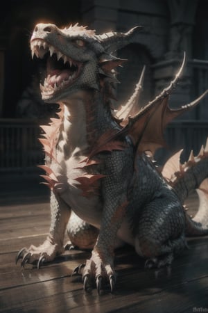 
(8K, original, highest quality, famous photo: 1.2), (current, real photo: 1.3), (clear focus on chest), ((3D lighting, aura)), perfect lighting, details,, open mouth, horns, Teeth, tongue, fangs, sharp teeth, claws, monsters, dragons, scales,