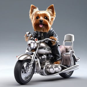 highres, masterpiece, 8k, 4k, (realistic photo), (photorealistic), ambient_light,a yorkshire terrier sitting on a motorcycle with a handlebars and a bell bell bell bell bell bell bell bell bell bell bell bell bell bell bell bell bell bell bell bell bell bell bell bell bell bell bell bell, car, gradient, gradient background, grey background, ground vehicle, motor vehicle, motorcycle, no humans, realistic, vehicle focus