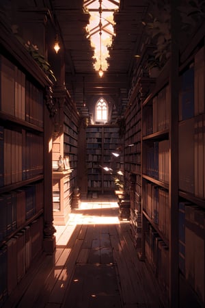(((inside of Library))), landscape, summer, stunningly beautiful, crisp, detailed, sleek, high contrast, cinematic, ultra detailed, intricate, professional