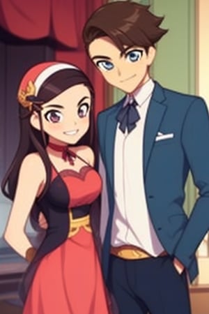 1-boy and girl, LoliRock, couple, happy