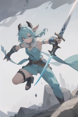 the aetherium sword is a unique weapon made out of a mysterious metal that only lyra can wield. its goal is to aid lyra in her quest to defeat the tempest. its conflict arises when lyra learns that the sword has a will of its own,  and its true purpose may not align with her own.