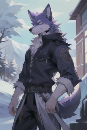 manga, anime, illustration, digital art, (masterpiece, best quality:1.2), (ultra detailed),(illustration), wallpaper, original, male, furry, tall, strong, anthro_wolf, ice_wolf_(species), lupine, college, modern day, anime_screencap, cartoon, slender, Furry male, white fur, wolf ears,