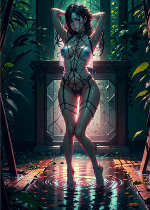 
 long hair to the floor, barefoot, white skin, leaf-textured forest dress, holding a round transparent ball, forest background, low indirect lighting, cinematic, full_body,

art by artgerm and ruan jia and greg rutkowski surreal painting, (pink transparent clothing, see-through), thong, (bedroom), ((riding pose, in bed, touching breast)), ((big breasts)), hdr, narrow waist, eyeliner, (camel toe)

4coma, UHD, HDR,(Masterpiece:1.5), (best quality:1.5), High Detail, Sharp focus, body bondage, Solo girl caught in heavy rain,wet girl wet hair, sit down alone in a heavy rainstorm, realistic photo,1girls