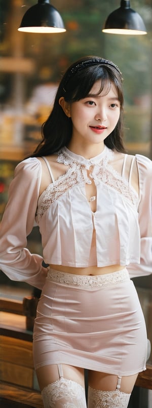 8k, HQ, Best Quality, (Elegant Body to Body Ratio), 19-year-old beautiful Korean girl, perfect face, blush, juicy girl, black wavy long hair, Wearing a transparent lace mini skirt, Blunt bangs, and hair blown by a gentle breeze,perfect female body, sexy buttocks, goddess, fantasy, dream, illusion, sexy, charming, attractive, (fear, crying, tears, pornography, charming), headwear, fatigue, sweating, naked, protruding, obscene, transparent lace, ah, Orgasm, open mouth, very happy, eyes rolled back, flesh shield, 1 girl,  colorful_girl_v2,
1 girl, crop top, thigh high with lace, high school_girl, sexy lingerie with lace,
masterpiece, best quality, ultra-detailed, {cinematic lighting}, {illustration},white school_uniform, (transparent blouse:1.3), transparent lace pants , raises skirt, transaparent panty, shy look,asian girl,xxmix_girl,LinkGirl,1girl,solo,breasts, ,blurry_light_background, charming smile,realhands,yeonyuromi,perfect,hand,