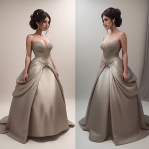 Photography, with details, accessories, Inspired ball gowns, 1200 era. extravagance, FULL BODY 4K TEXTURE, High quality, Beautiful hairstyle, 8k image, high image quality,CamiCamTA