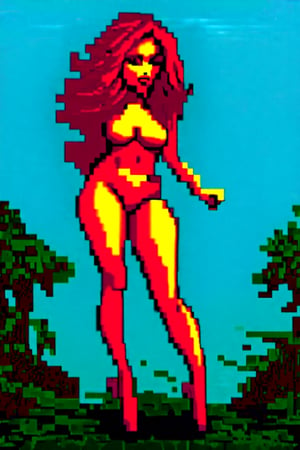 girl sexy,Pixel art,Pixel world sexy