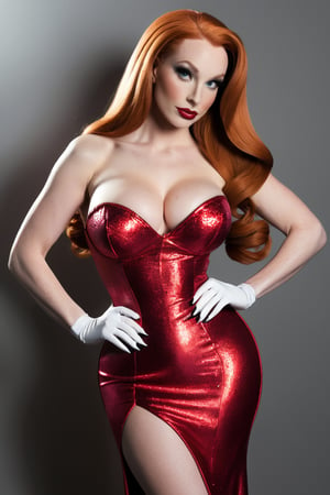 Thin Morgan Brittany as Jessica Rabbit