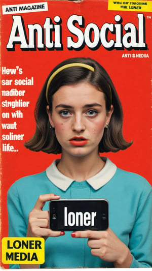 vintage magazine, "anti social media" "loner"