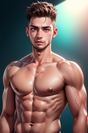 young man, whit army vestiment, serius face, atletic body, 8k, hiper realistic style, photo studio profesional, ,DonMBl00mingF41ryXL 