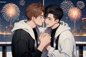 "happy new year",2boys,gay male relationship