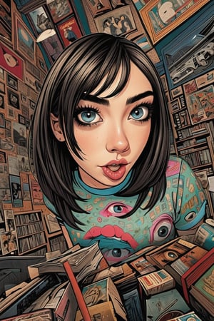 Style features:
Illustrative
Urban
Detailed
Letters
Vivid
The New Yorker magazine,
eyes, huge eyes of a shitting girl
extremose portrait, low camera angle pov forced perspective, eye contact, photograph or movie still, low angle shot, saloon, ceiling in back ground, subdued lighting, smile,monster,3d style,comic book
eyes, huge eyes of a shitting girl, teeth clenched with effort to hold