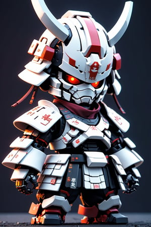 (masterpiece, best quality:1.5), EpicLogo, samurai armor ,robot, white armor, white face, look on viewer,Ten-Ten word on armor, pixel style, central view, cute, hues, Movie Still, cyberpunk, cinematic scene, intricate mech details, ground level shot, 8K resolution, Cinema 4D, Behance HD, polished metal, shiny, data, white background