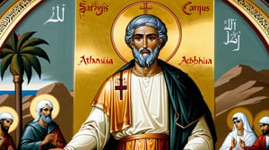 St. Cyrus was an Alexandrian doctor who used his calling to convert many of his patients to Christianity. He joined an Arabian physician named John in encouraging Athanasia and her three daughters to remain constant in their faith under torture at Canopus, Egypt. They ere both seized and tortured, and then all six were beheaded. His feast day is January 31.