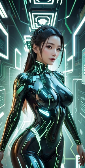 upper body, Full-Layout Complete Composition strong-shape-contour-bold-line solid-color-separation acrylic-sheet & Complete Closed Art-Deco Decorative Frame Surround Full-Layout Whole Edge & A J-Anime Sparkling Dunhuang-costume Cyberpunk oiled-fitness-body Fullbody Female & Transistor Circuit-Board Decorative Background,blurry backgrounds,
smile,looking_at_viewer,(oil shiny skin:0.8), (big_boobs,big hips), willowy, chiseled, (hunky:1.4),(perfect anatomy, prefect hand,), 9 head body lenth, dynamic sexy pose, (artistic pose of awoman),(from_below:1.3)