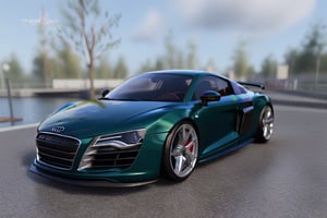 realistic,sdxl audi r8