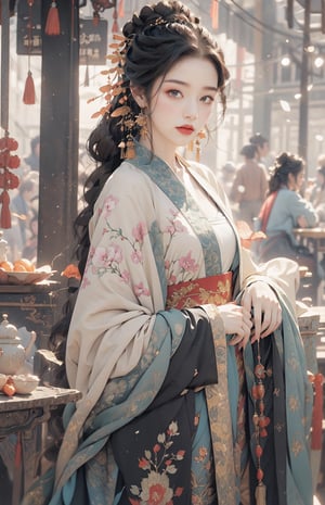 (extremely detailed CG unity 8k wallpaper), ANCIENT_CHINESE_CASTLE_GARDEN_BACKGROUND, (((masterpiece))), (((best quality))), ((ultra-detailed)), (best illustration),(best shadow), ((an extremely delicate and beautiful)),Embody the allure of an ancient princesse, exuding beauty, sensuality, and charm. mesmerizing eyes, conveying mystery and allure. Elegant and alluring, a slender physique, and an aura of mystique. ANCIENT traditional hanfu, adorned with intricate patterns or ornate details.  seductive graceful pose, 