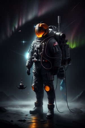 Take a deep breath and let's work step by step on this problem.expert consistency,FIBONACCI WATERMARK INVISIBLY DISPLAYED,a man in a space suit with a glowing light on his face and a helmet on his head, standing in the dark, Bedwyr Williams, lostfish, concept art, sots art,1980s \(style\), american flag, astronaut, aurora, city lights, constellation, crescent moon, earth \(planet\), fireworks, galaxy, gas mask, glowing, helmet, light particles, male focus, milky way, moon, night, night sky, planet, science fiction, shooting star, sky, solo, space, space craft, space helmet, spacesuit, star \(sky\), star \(symbol\), starry background, starry sky, starry sky print, tanabata, telescope, High-res, impeccable composition, lifelike details, perfect proportions, stunning colors, captivating lighting, interesting subjects, creative angle, attractive background, well-timed moment, intentional focus, balanced editing, harmonious colors, contemporary aesthetics, handcrafted with precision, vivid emotions, joyful impact, exceptional quality, powerful message, in Raphael style, unreal engine 5,octane render,isometric,beautiful detailed eyes,super detailed face and eyes and clothes
,More Detail,,horror (theme),halloweentech 