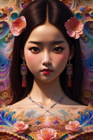 (masterpiece, top quality, best quality, official art, beautiful and aesthetic:1.2), (1girl), extreme detailed,(fractal art:1.3),colorful,highest detailed

oil painting,Surrealism,asian girl,masterpiece
Soft face, Asian girl, sharp face,JeeSoo
