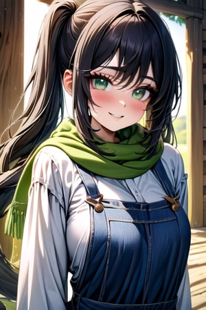 She is a woman of immeasurable beauty, black hair, green scarf, teenager, green eyes, gesticulated look, happy, egocentric, beautiful clothes, a masterpiece, detailed, high quality, very high resolution, peasant clothes , perfect face, poor, overalls, masterpiece, good quality, excellent quality, hair in a Two ponytail, headscarflittle girl, loli, young girl, narcissistic, contemptuous smile, egocentric, busty loli, big breasts
loli, little girl, young girl, field.

,best quality,Mona_(Genshin_Impact)