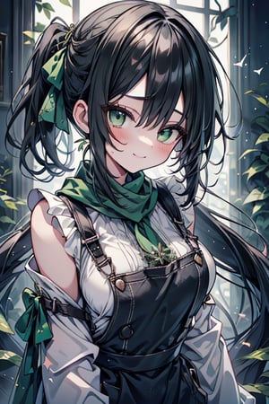 She is a woman of immeasurable beauty, black hair, green scarf, teenager, green eyes, gesticulated look, happy, egocentric, beautiful clothes, a masterpiece, detailed, high quality, very high resolution, peasant clothes , perfect face, poor, overalls, masterpiece, good quality, excellent quality, hair in a Two ponytail, headscarflittle girl, loli, young girl, narcissistic, contemptuous smile, egocentric, busty loli, big breasts
loli, little girl, young girl, field.

