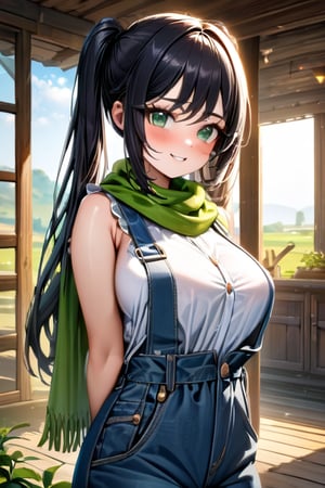 She is a woman of immeasurable beauty, black hair, green scarf, teenager, green eyes, gesticulated look, happy, egocentric, beautiful clothes, a masterpiece, detailed, high quality, very high resolution, peasant clothes , perfect face, poor, overalls, masterpiece, good quality, excellent quality, hair in a Two ponytail, headscarflittle girl, loli, young girl, narcissistic, contemptuous smile, egocentric, busty loli, big breasts
loli, little girl, young girl, field.

,best quality,Mona_(Genshin_Impact)