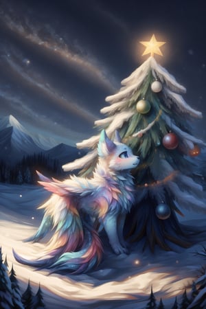 winter,Christmas tree,falling_snow,phoneix,DonMF41ryW1ng5