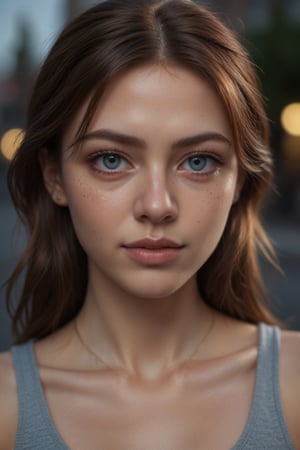 (ultra realistic,best quality),photorealistic,Extremely Realistic, in depth, cinematic light, RAW photo, hyper-detailed street photography, hubgwomen,hubg_beauty_girl,hubggirl,extremely beautiful women, French-Japanese-Filipina,

medium hair, detailed face, detailed nose, woman wearing tank top, freckles, (wide choker), smirk, tattoo, dilated pupils, pupils, blonde red ombre hair, perfect almond-shaped upturned (blue_eyes), full pouty lips, sexy smile,

full body photo, 3 point lighting, flash with softbox, 12k, UHD, HDR, cinematic shot with ARRIFLEX 35 BL, Canon K35 Prime Lenses, hdr, smooth, sharp focus, high resolution, award winning photo, 35mm, f11, bokeh,

Aesthetic composition inspired by greg rutkowski, MidJourney v6, intricate background, More Reasonable Details, photorealistic