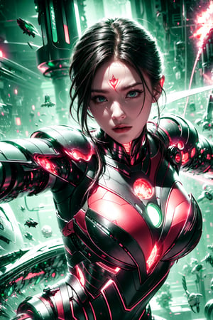 iron woman,energy armor