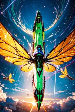 dragonfly , |(spaceship)|, wings,