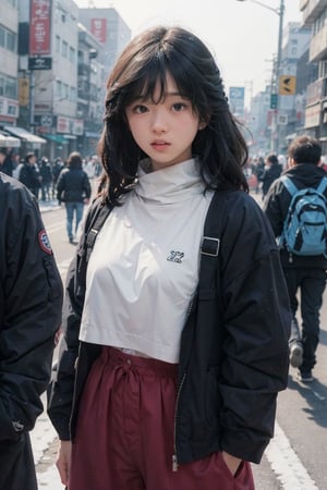 a sexy 18 years old k-pop idol, Seoul street, standing, pubic_hair_(female),akinanakamori
Winter,Snow