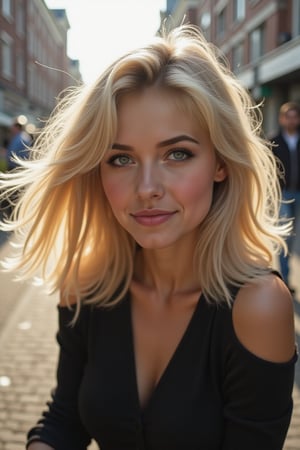 Blonde, in Amsterdam