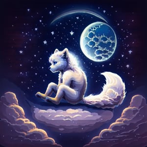 , ((scuffed_fluff)), scuffed_fluff logo, sitting moon,