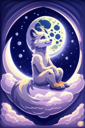 , ((S̶c̶u̶f̶f̶e̶d̶_fluff)), S̶c̶u̶f̶f̶e̶d̶_fluff logo, sitting moon