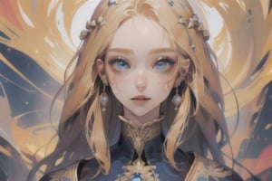 High detailed .Appearance: Woman, royal noble princess, beautiful face, dark blue eyes, golden Rapunzel hair, slender figure.
Personality: witty, brave, kind, cheerful
Characteristics: Often wears European court clothing
Korean comic style,High detailed 