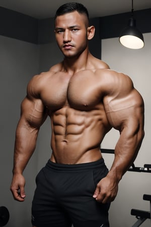 realistic Photography of  as are Germany Male  as  handsome   bodybuilder man flexing , masterpiece, best quality, 4k, studio light, soft, syahnk,half body , ton,big muscles,,photorealistic,syahnk, ,