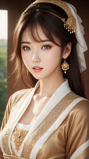 portrait of a girl, (face:1.2), sidelighting, (finely detailed beautiful eyes: 1.2), masterpiece, 1girl, standing model pose, dress, detailed skin texture, detailed cloth texture, beautiful detailed face, masterpiece, best quality, ultra detailed, hiqcgbody, lustrous skin, abs, nsfw:1.2, (ulzzang-6500-v1.1:0.8),photo r3al,Sexy