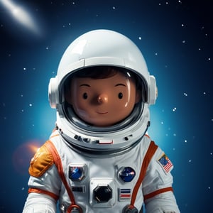 astronaut, toy_face, faster than light,<lora:659095807385103906:1.0>