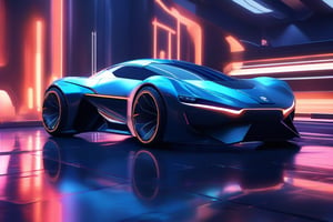 professional 3d, futuristic car design, blue print, professional advanced engineering vehicle design, maya rendering, unreal engine, ray-tracing, uhd, depth of field, neon, leds,