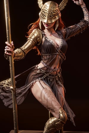 (close up camera), (dancing), high quality, whore, money, masterpiece, rotten, Slim body, 1girl, backround, night club, corpses, helmet covering eyes, rotten eyes, rottussy, blade. elden ring, intricate details, hyperdetailed, lightroom, rich colors, More Detail, malenia blade of miquella, pole_dancing