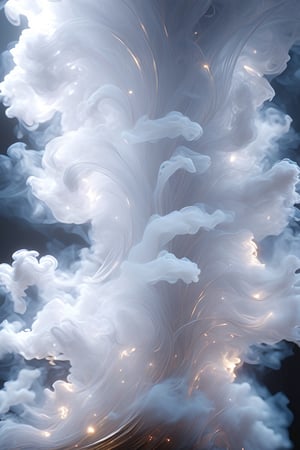 [a white lighting translucent phantom made of smoke], intricate design, photorealistic, hyperrealistic, high definition, extremely detailed, cinematic, UHD, HDR, 32k, ultra hd, realistic, dark muted tones, highly detailed, perfect composition, beautiful detailed intricate insanely detailed octane render, trending on artstation,aw0k geometry