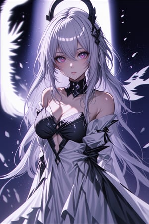 boosette, white hair, gothic gown, goth, red eyes, nomura tetsuya, more_details:-1, more_details:0, more_details:0.5, more_details:1, more_details:1.5,<lora:659111690174031528:1.0>