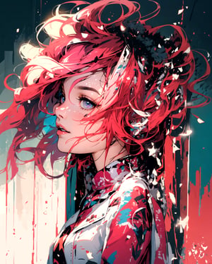 
a close up of a woman with pink hair and a pink wig, glowing pink face, headpiece, earrings, jewellery, beeple and jeremiah ketner, magenta lighting. fantasy, beautiful digital artwork, gorgeous digital art, jen bartel, anime girl with cosmic hair, stunning digital illustration, digital anime art, neon light and fantasy, magical art, fantasy art, divine, god's power, glowing, shine, glare, ambient lighting, beautiful digital art, yaemikodef