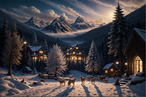 The holy night when Christ was born scenery with shepherds in the field
Masterpiece,ayaka_genshin,More Detail,fantasy00d,FFIXBG,EpicArt,Nature,Landscape