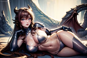 ultra sharp, (masterpiece: 1.2), (highest quality: 1.2), (HDR: 1.0), extreme quality, detailed, hyperrealism, high contrast, (((soft lighting))), best shadow, (blue sky eyes), (((eyes detailed) )), Korean girl, beautiful Korean idol, luxury, (medium breasts, side breasts, bottom breasts: 1.2), brown hair, very long hair, (model posture: 1.3), (white swimsuit), compassionate, electric, limited palette, synthwave, fine art, time stop, sy3, SMM, (designer architecture background: 1.2), (fractal art: 1.3), landscape, more detailed, (dragon_horns :1.3), glow_skin, (dragon skin) (detailed_hands), scales,Anime, reptile hands,nodf_lora,hourglass body shape,dragon armor,SC4L3M41L,scaled humanoid, SCALEMAIL BIKINI