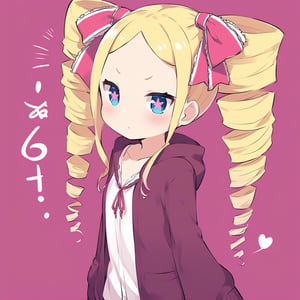 score_9, score_8_up,score_7_up, score_6_up, score_5_up, score_4_up, 


symbol-shaped pupils, beatrice \(re:zero\), solo, drill hair, twin drills, blonde hair, blue eyes, blush,

, (hooded cardigan:1.1), (flat chest:1.1)

,