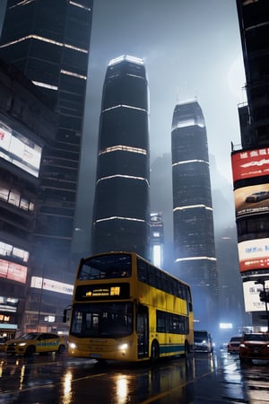 (((hyper realistic)))(((extreme realistic detail))) (detailed shadows) (masterpiece:1.2, highest quality), (realistic)
ray-tracing, high-resolution, Hong Kong city, Hong Kong cityscape, modern city, high buildings, modern bus, modern double decker, police car colour, police car skin,  street road in the middle of the city, (the sky is full of huge planet, night, galaxy), cinematic view, cinematic angle, cinematic light.
