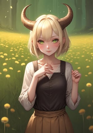 score_9, score_8_up, score_7_up, score_6_up, score_5_up, score_4_up, (source_anime),  1girl, solo, looking at viewer, blush, short hair, open mouth, blonde hair,  hair ornament,  green eyes, ass, pants, from behind, (dandelion field:1.4)

(iconic medieval),(dynamic pose, looking at viewer),more detail XL, wallpaper screenshot,   dungeon, full body, cave, cavern, horns, (horn demon:1.2),  darkness, hell, dungeon, at night, pretty decorated stockings, raining,